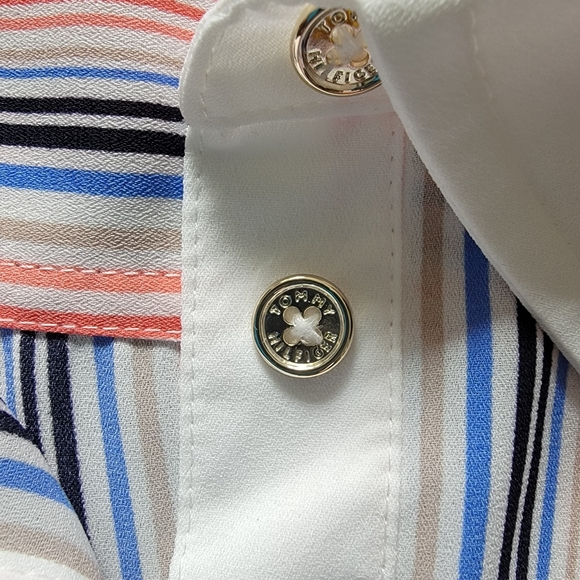 Medium Striped Tommy Hilfiger Blouse - Picture 3 of 9